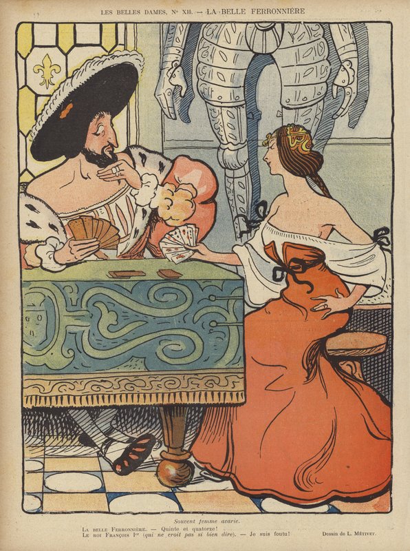 Illustration für Le Rire von Lucien Metivet