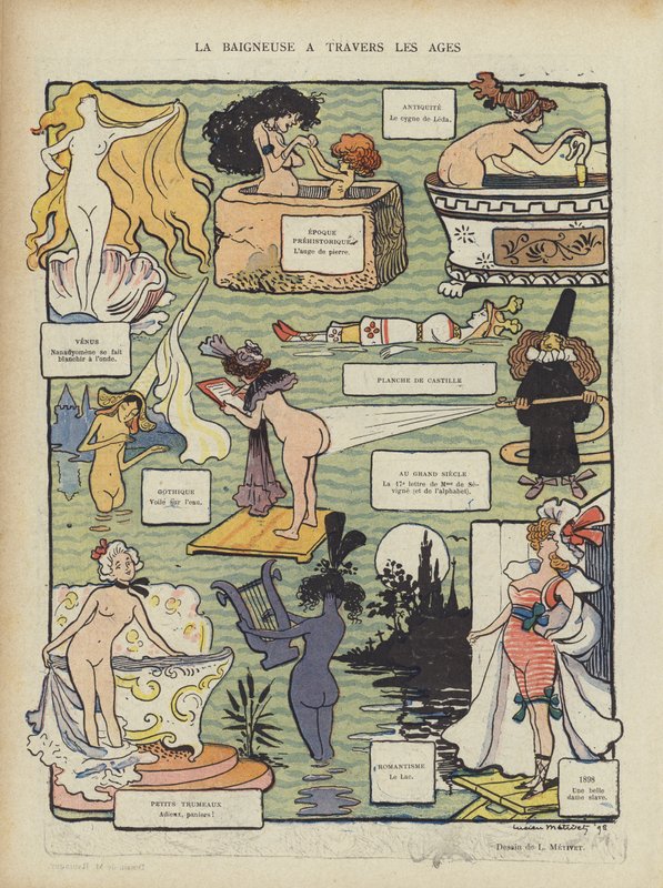 Illustration für Le Rire von Lucien Metivet
