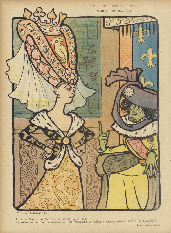 Illustration für Le Rire von Lucien Metivet