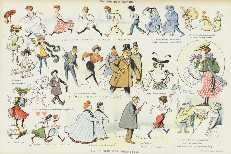 Illustration für Le Rire von Lucien Metivet