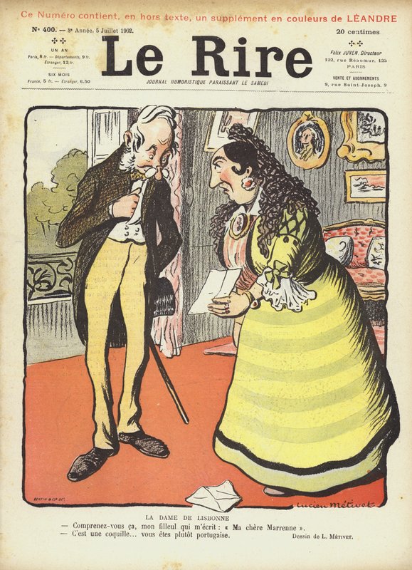 Illustration für Le Rire von Lucien Metivet