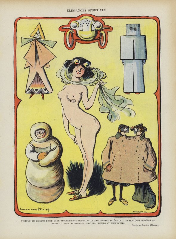 Illustration für Le Rire von Lucien Metivet