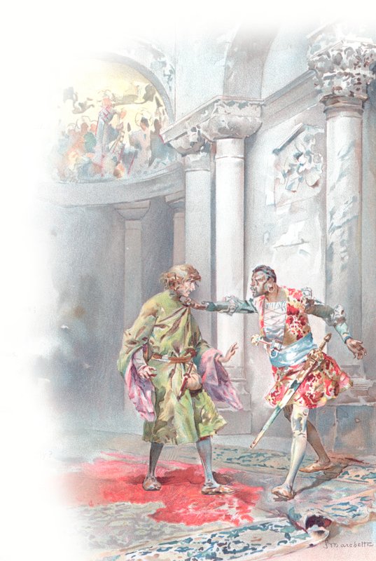 Illustration für Shakespeares Othello von Ludovico Marchetti