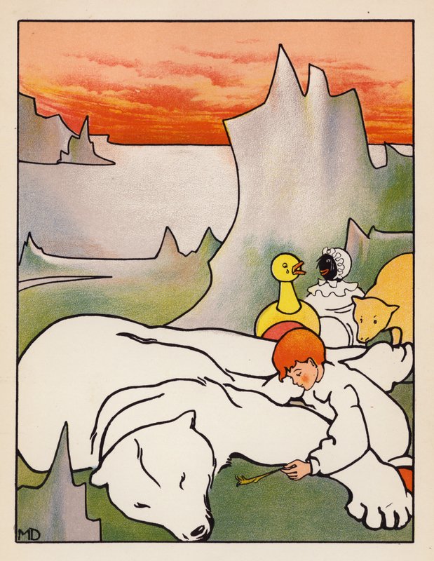 "Verbrannte Federn unter seiner Nase" von Mabel Dearmer