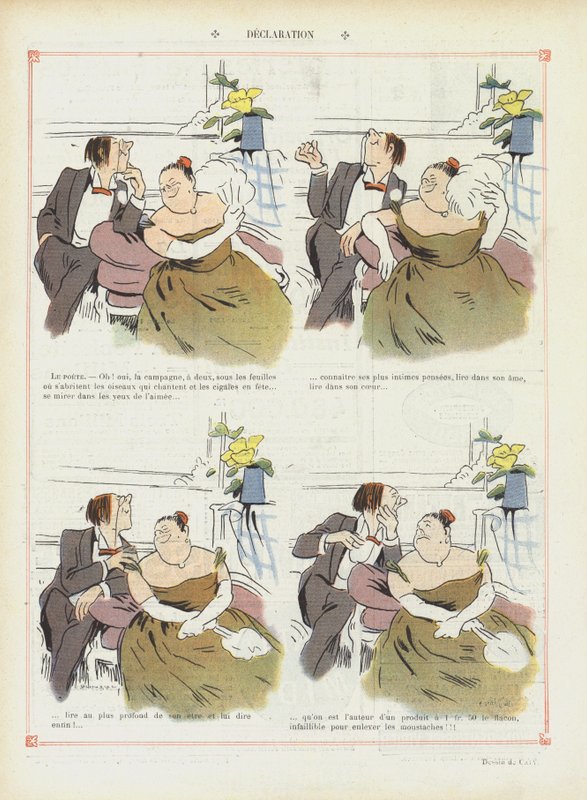 Illustration für Le Rire von Marcel Amable O.L. Capy