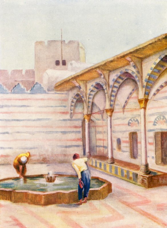 Moschee es Sinamiyeh, Damaskus von Margaret Thomas