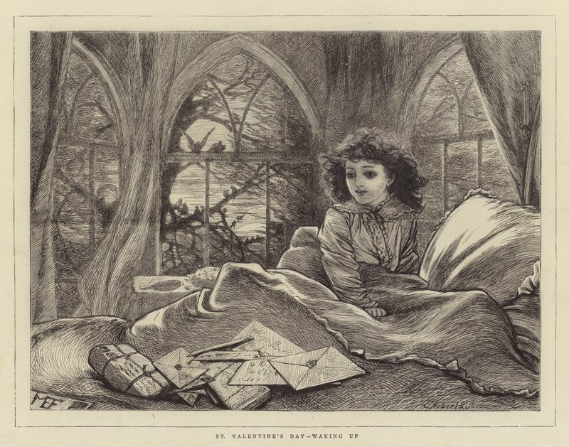Valentinstag, aufwachen von Mary Ellen Edwards