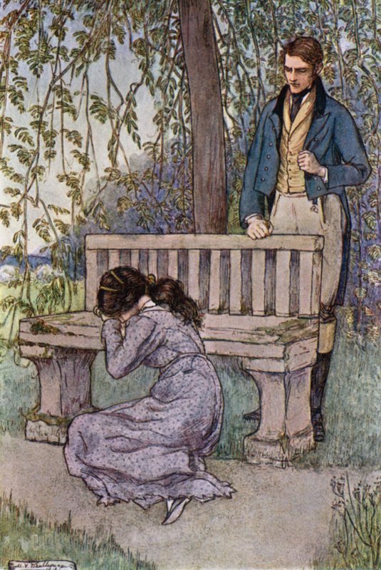 Illustration für Wives and Daughters von Mrs. Gaskell von Mary V. Wheelhouse
