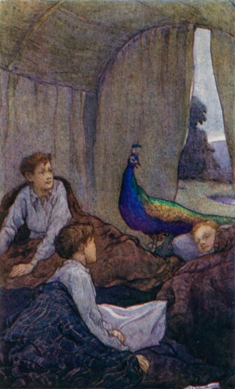 Szene aus Der Langsame Wagen, von Edward Verrall Lucas von Mary V. Wheelhouse