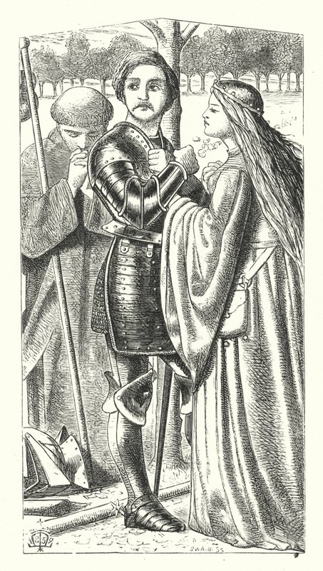 Die junge Königin-Gemahlin von Matthew James (attr. to) Lawless