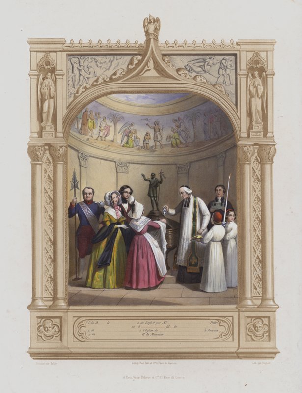 Taufe von Maurice Leloir