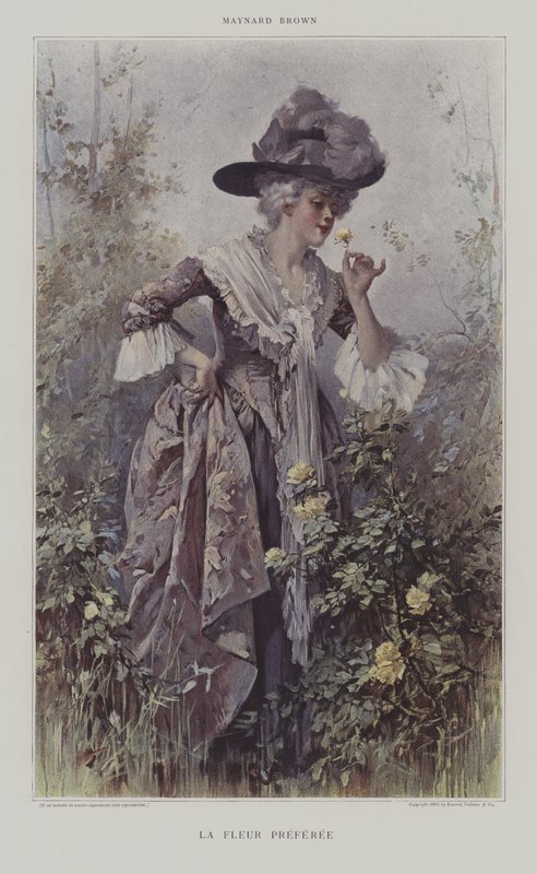 La Fleur Preferee (Die Lieblingsblume) von Maynard Brown
