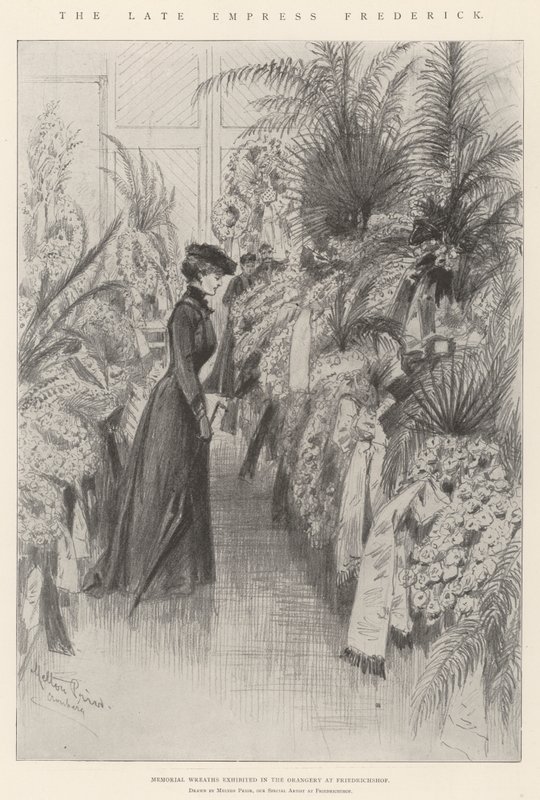 Die verstorbene Kaiserin Friedrich von Melton Prior