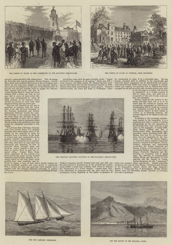 Prinz von Wales in Holyhead von Melton Prior