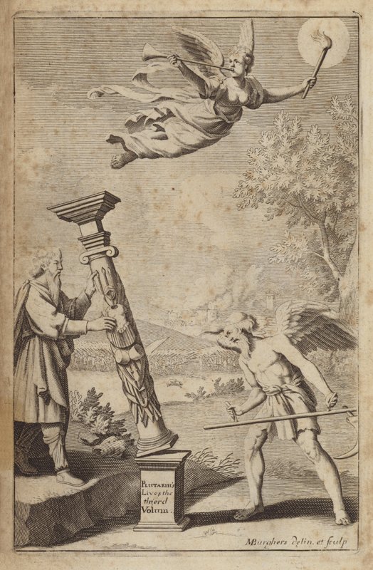 Illustration für Plutarchs Leben von Michael Burghers