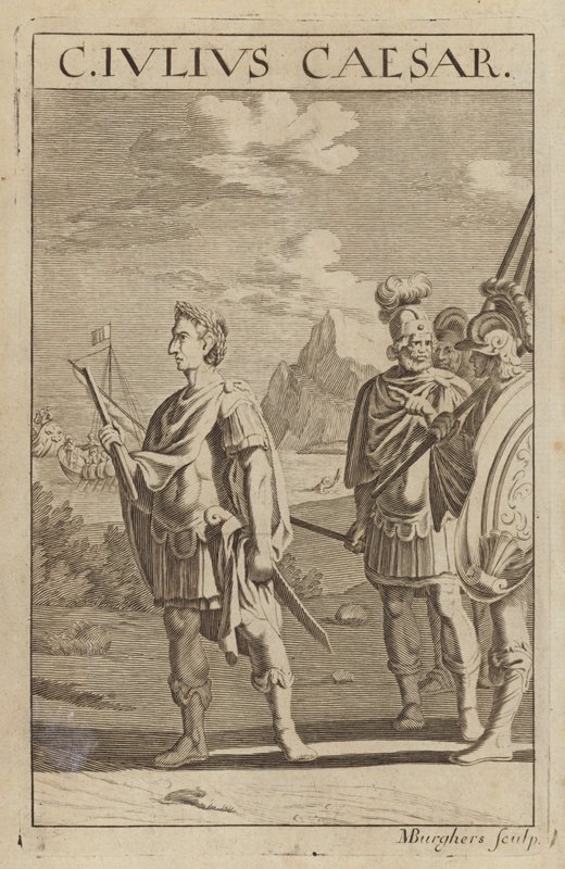 Julius Caesar, römischer Staatsmann und General von Michael Burghers