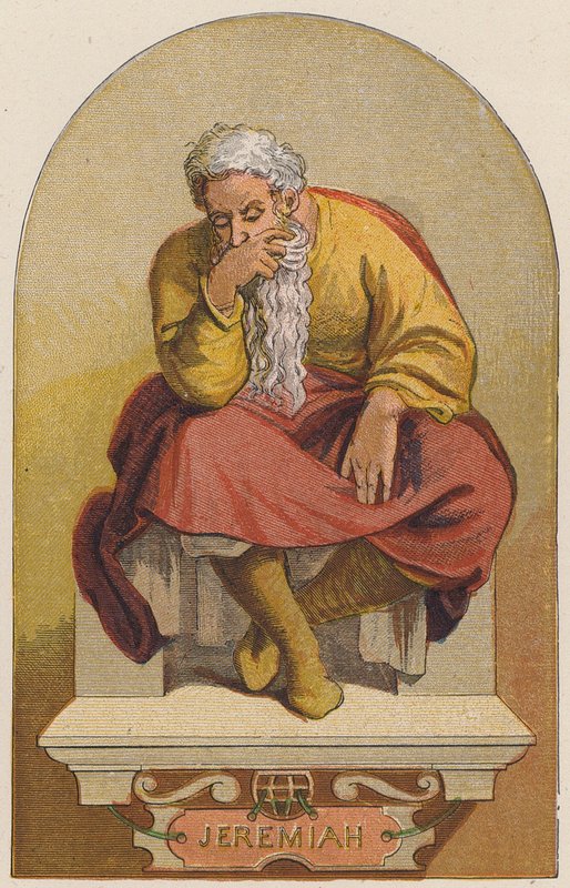 Jeremia von Michelangelo (after) Buonarroti