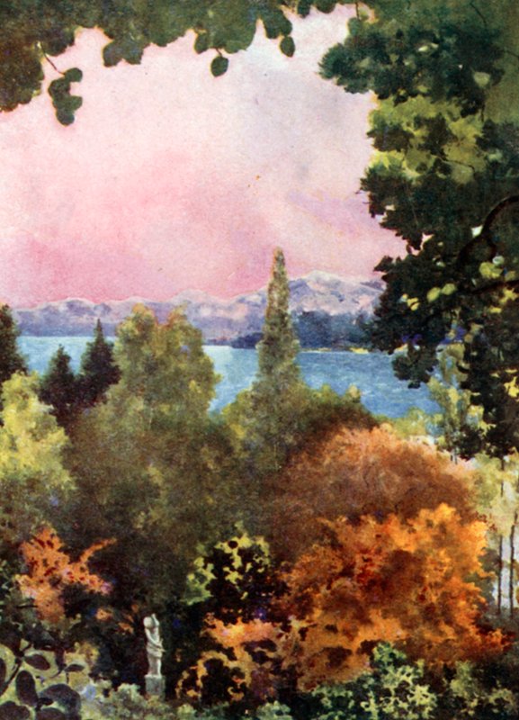 Bodensee vom Schloss Mainau von Mima Nixon