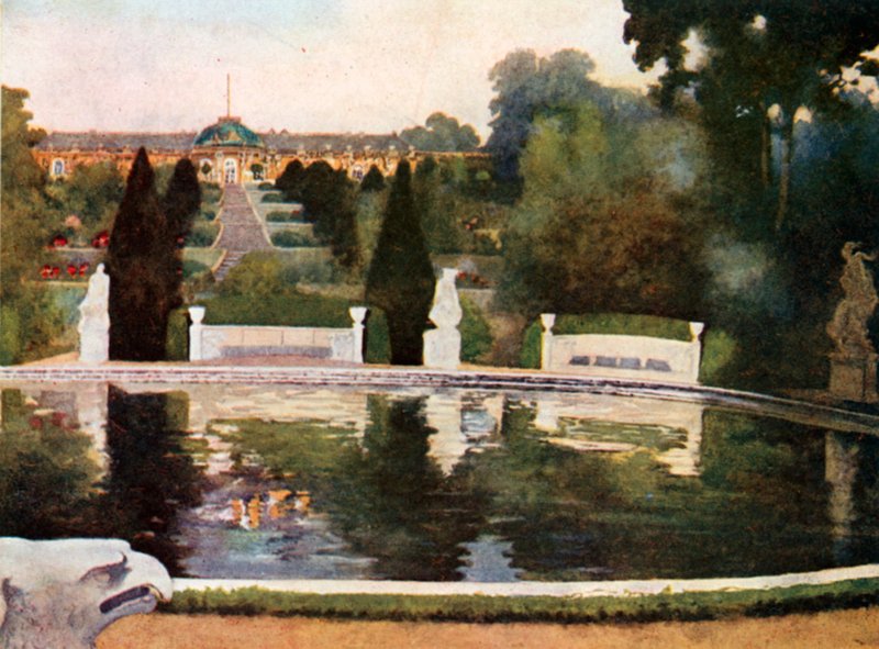 Der Palast, Sanssouci von Mima Nixon