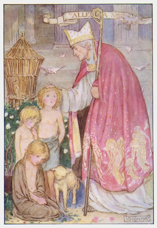 Heiliger Gregor von Minnie Didbin Spooner