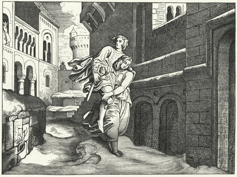 Einhard und Emma von Moritz Ludwig von Schwind