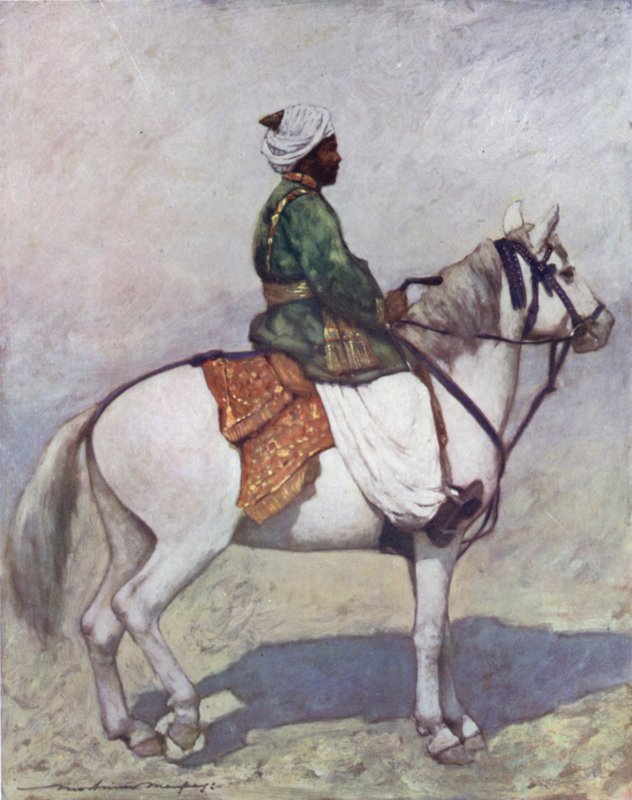 Ein Pathan-Reiter von Mortimer Ludington Menpes