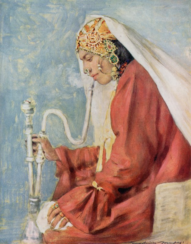 Ein singendes Mädchen von Mortimer Ludington Menpes