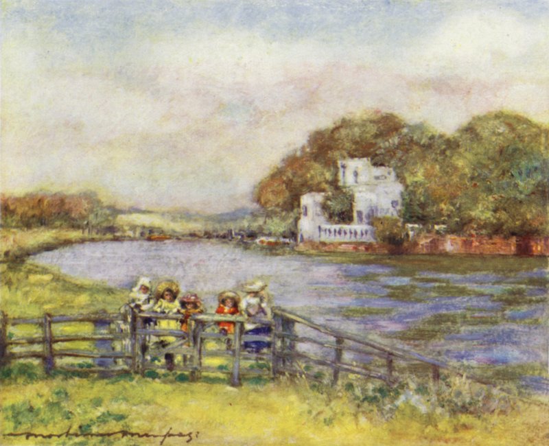 Quarry-Wälder von Mortimer Ludington Menpes