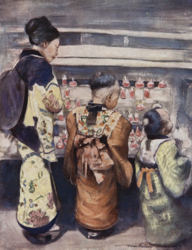 Zuckerwasserstand von Mortimer Ludington Menpes