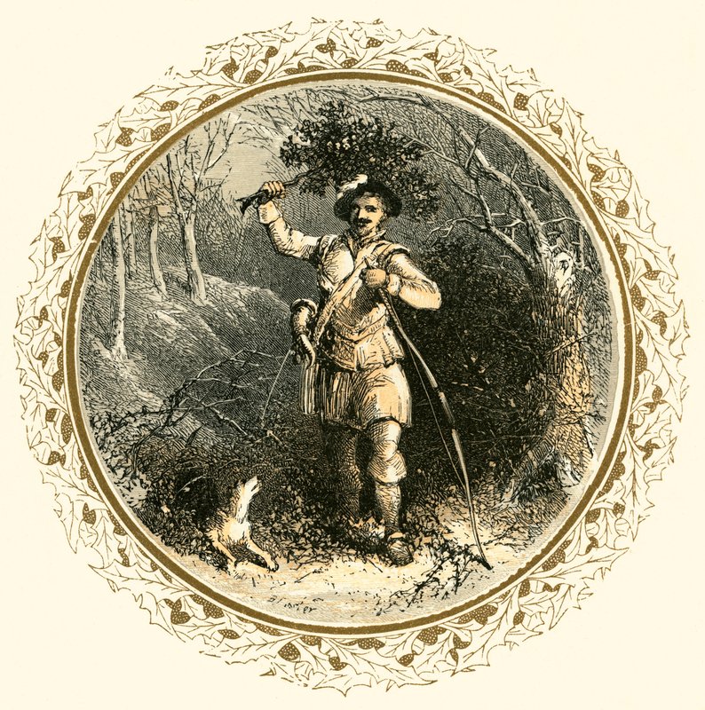 Bogenschütze von Myles Birket Foster