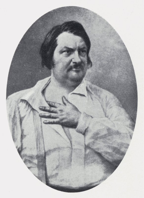 Der Dichter Honoré de Balzac von Nadar
