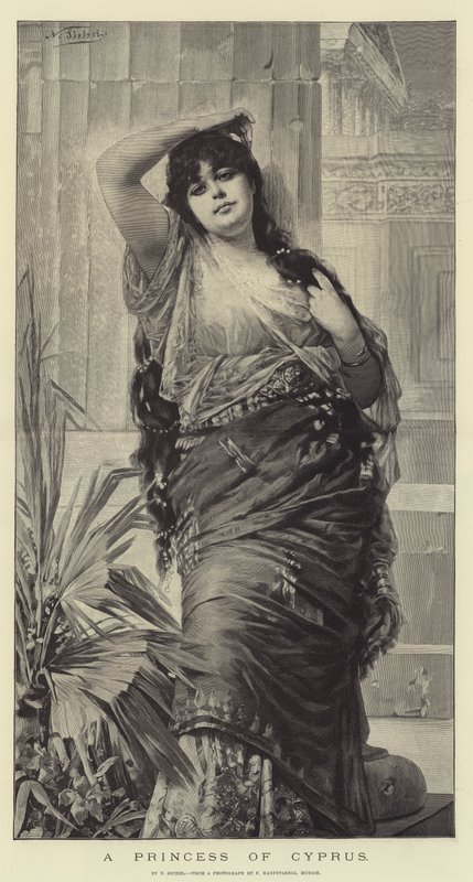 Eine Prinzessin von Zypern von Nathaniel Sichel