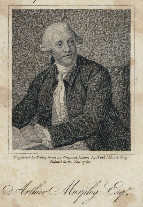 Arthur Murphy, irischer Schriftsteller (Stich) von Nathaniel (after) Dance Holland