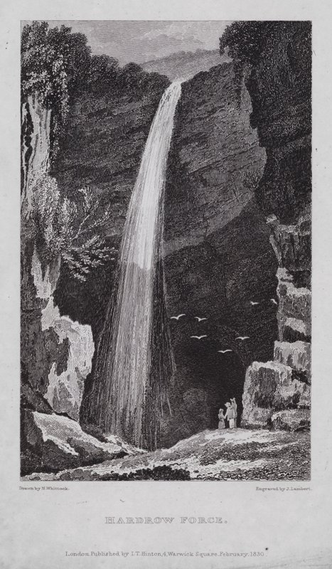 Hardrow Force von Nathaniel (after) Whittock