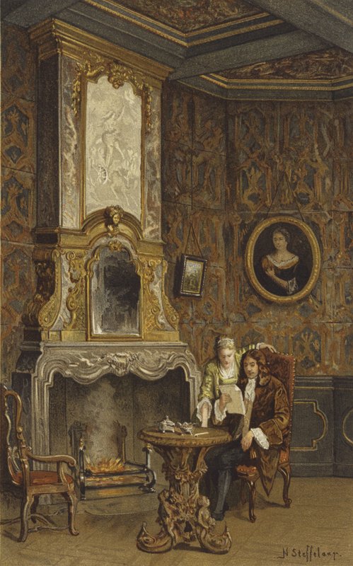Kamin, ca. 1720 von Nico Steffelaar