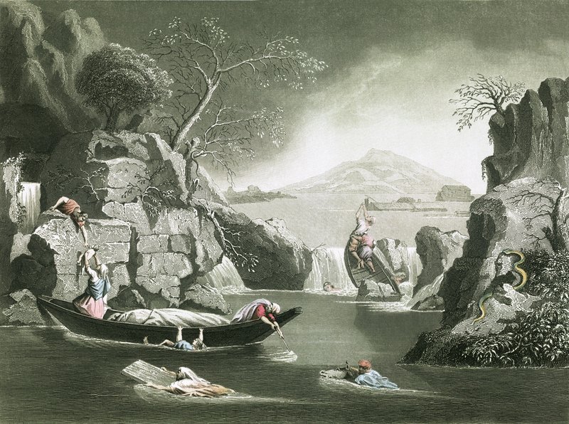 Die Flut von Nicolas Poussin