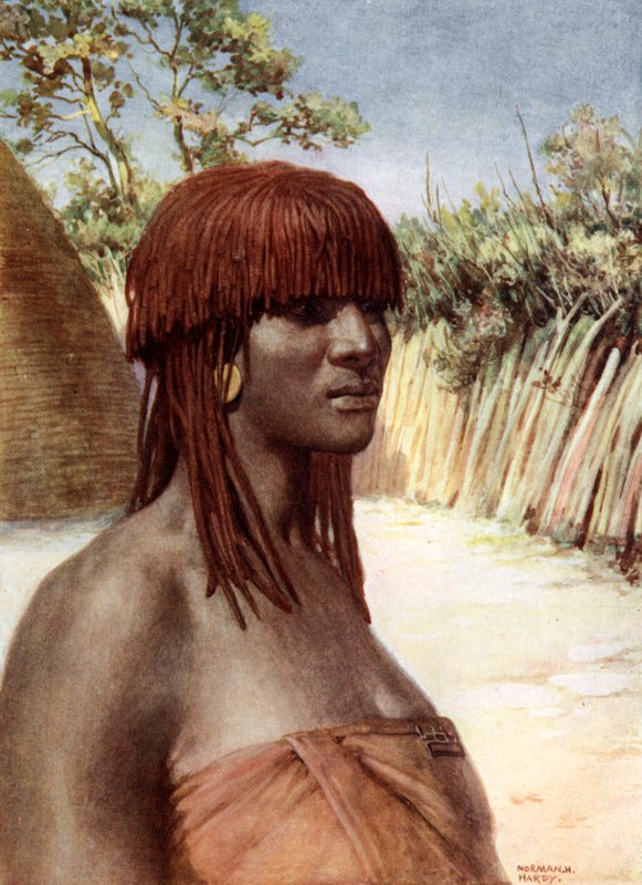 Pondo-Mädchen: Südafrika von Norman Hardy