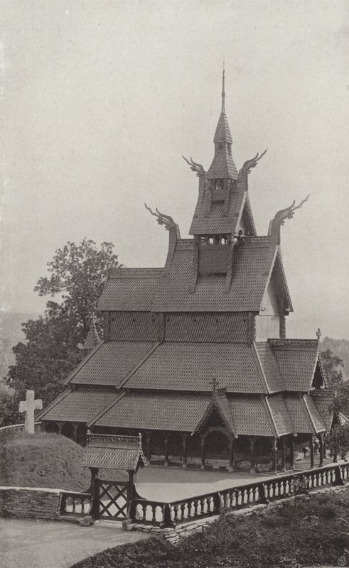 Fortun Stabkirche von Norwegian Photographer