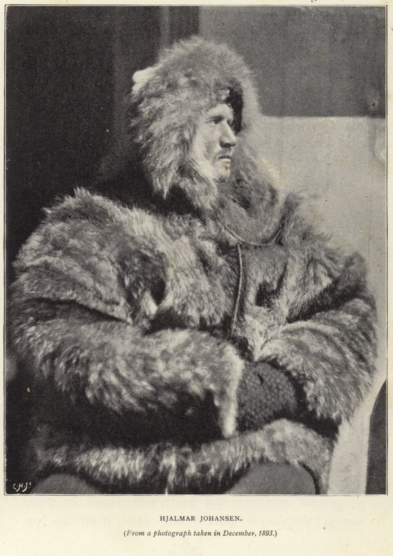 Porträt von Hjalmar Johansen von Norwegian Photographer
