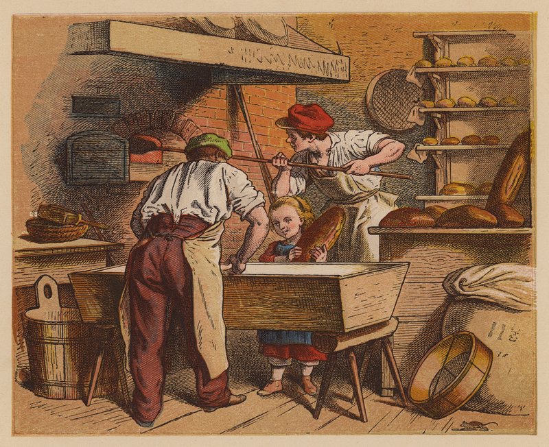Der Bäcker von Oskar Pletsch