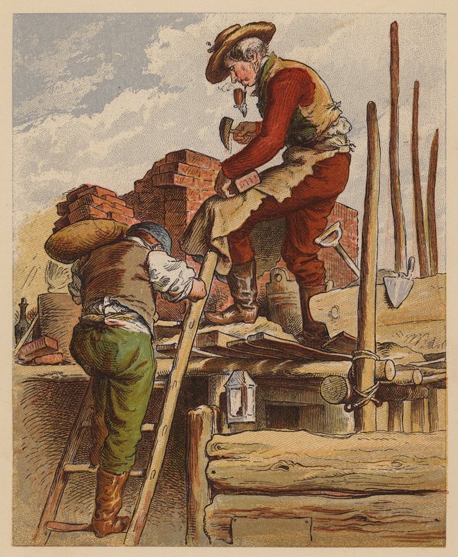 Der Baumeister von Oskar Pletsch