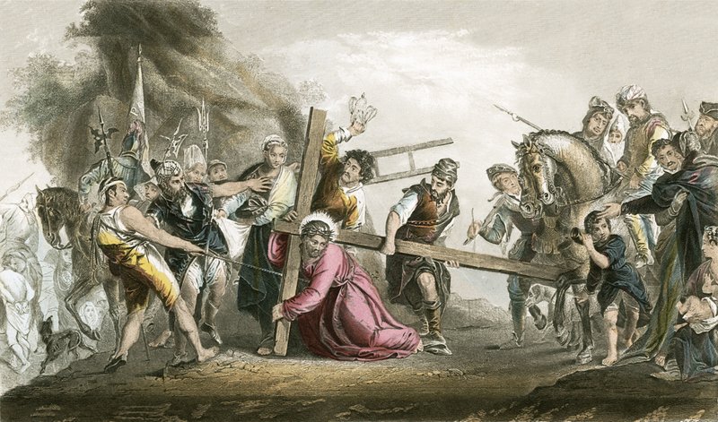 Christus trägt das Kreuz von Paolo Veronese