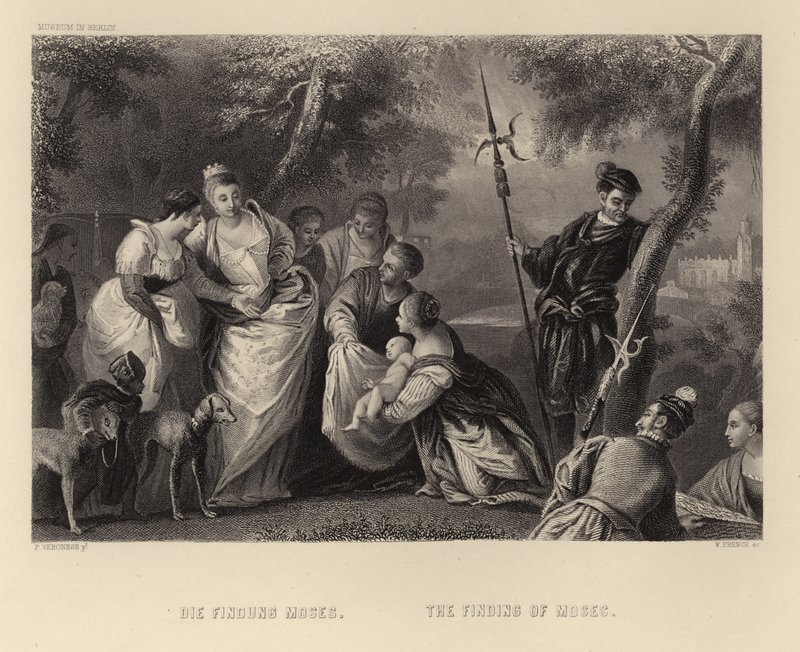 Das Auffinden des Moses von Paolo Veronese