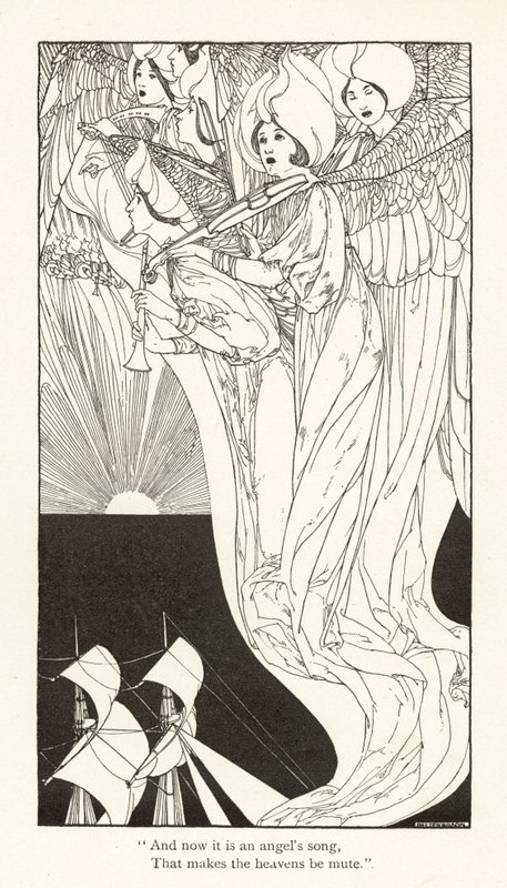 Die Ballade vom alten Seemann (Gravur) von Patten Wilson