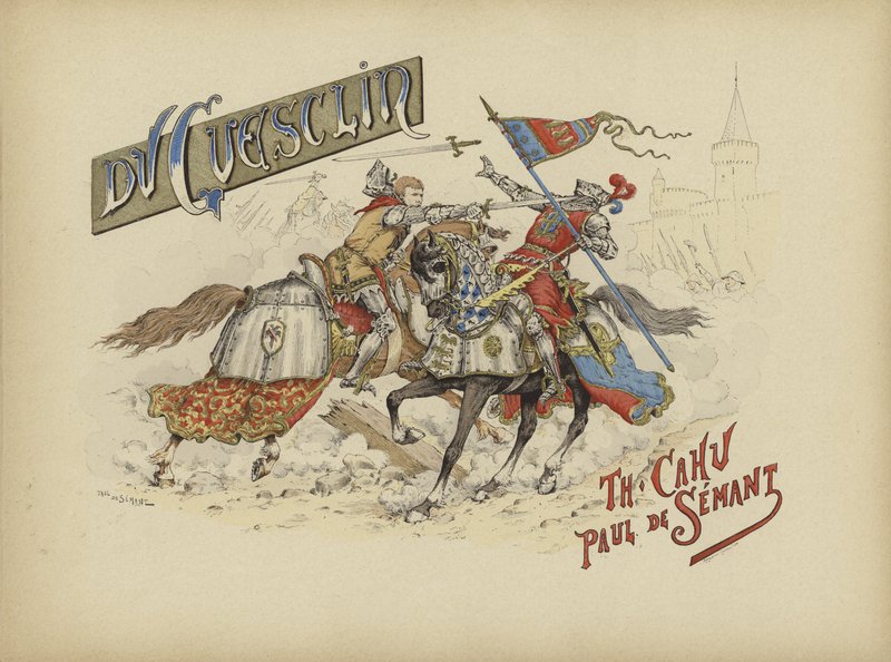 Bertrand du Guesclin, französischer Militärkommandant von Paul de Semant