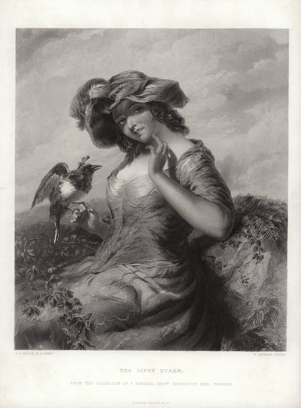 Die Zigeunerkönigin von Paul Falconer Poole