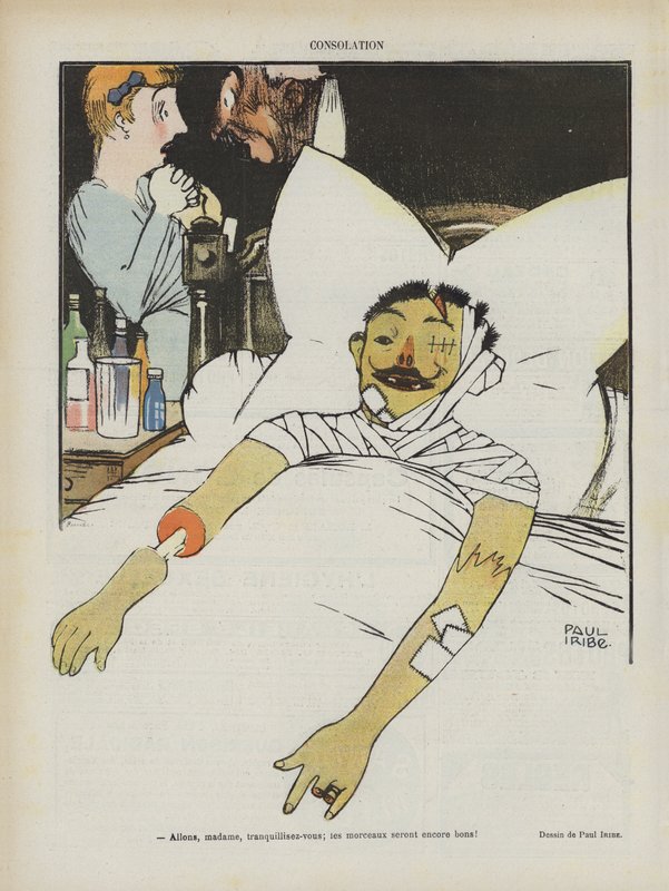 Illustration für Le Rire von Paul Iribe