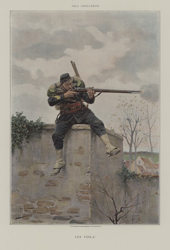 Da sind sie! von Paul Louis Narcisse Grolleron