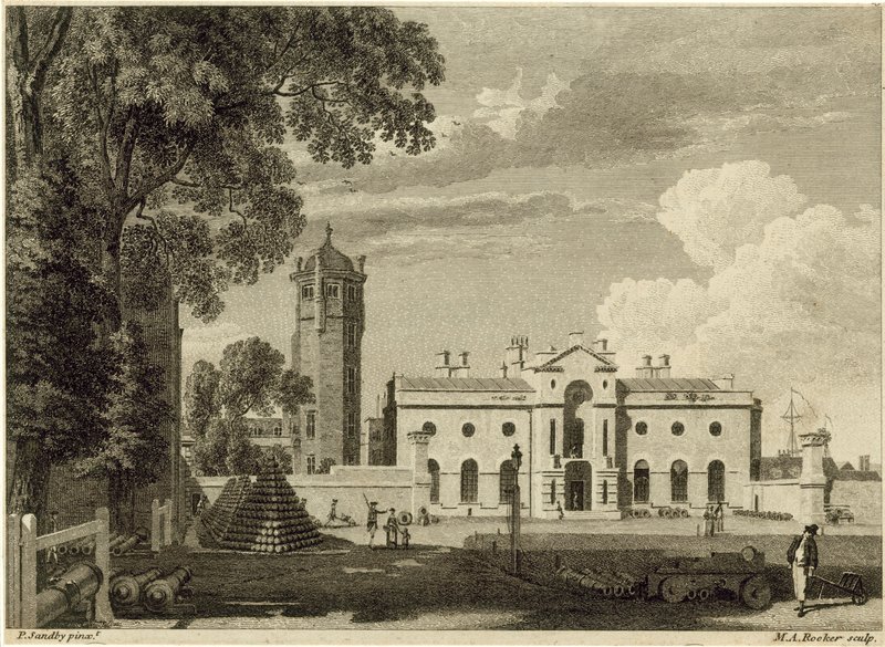 Royal Military Academy in Woolwich von Paul Sandby