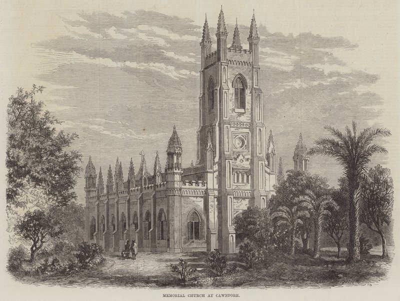 Gedenkkirche in Cawnpore von Percy Macquoid